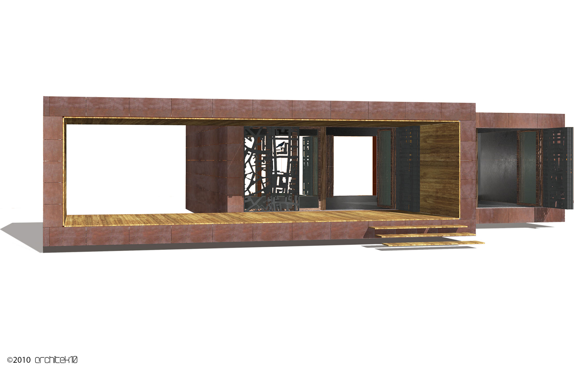 Projektstudie Modulares Bauen - Basel - 2010